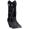 Dingo Women's Ava Pigskin Leather Fashion Boots - Black